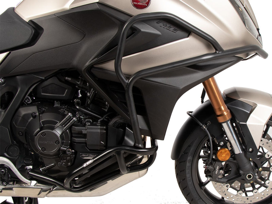Honda NT 1100 [2025] - vista em perspectiva da barra de proteção do tanque