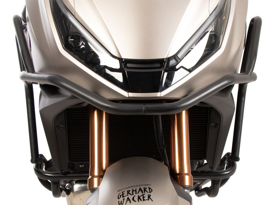 Honda NT 1100 [2025] - Vista frontal da barra de proteção do tanque