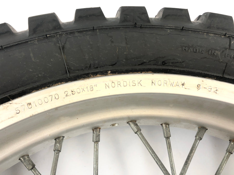 KTM 500 GS K4 [1983 Rotax] - borda traseira atrás