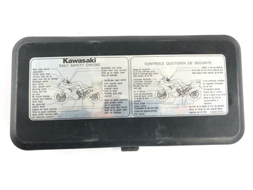 Kawasaki Zephyr 750 ZR750C [1991] - Tampa traseira da capa interna - 0