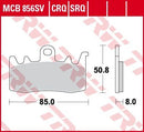 Ducati Multistrada 950 ABS AA05AA/AA06JA [2017-2018] - Pastilhas de freio dianteiro