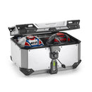 Topcase Trekker Outback EVO Monokey 58 Liter – aus eloxiertem Aluminium, Smart Security Lock