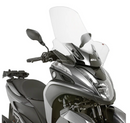 Pára-brisa MBK Tryptik 125 (14-17) e Yamaha Tricity 125 155 (14-24) transparente, 690 mm de altura, 630 mm-4