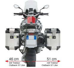 BMW R 1250 GS Adventure [2019–2024] – Stahlrohr-Seitenkofferträger Cam-Side