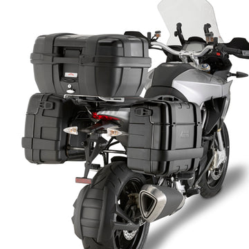 Trekker 46 - Monokey Koffer schwarz – mit Alu Cover schwarz / Max Zuladung 10 kg