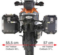 KTM Super Adventure R 1290 [2017–2020] – Stahlrohr-Seitenkofferträger Cam-Side