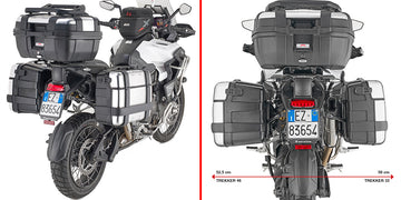 Triumph Tiger 1200 Rally Explorer [GIVI] - Porta-malas lateral PL ONE-FIT para configuração MONOKEY®