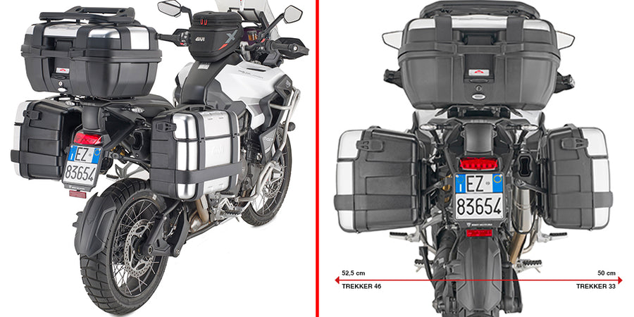 Triumph Tiger 1200 Rally Explorer [GIVI] - Porta-malas lateral PL ONE-FIT para configuração MONOKEY®