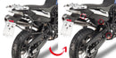 BMW F 700 GS [GIVI] - Porta-malas lateral removível para malas MONOKEY® ou RETRO FIT