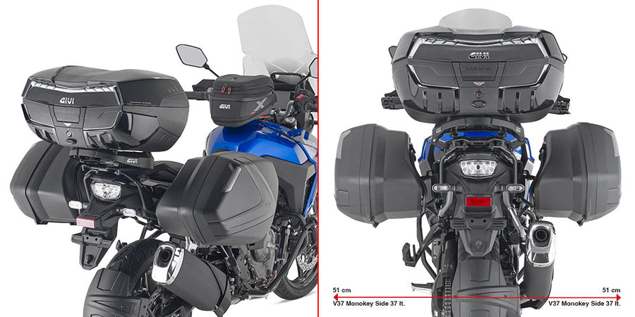 SUZUKI DL 800 V STROM [2023-2025] - Porta-malas lateral específico