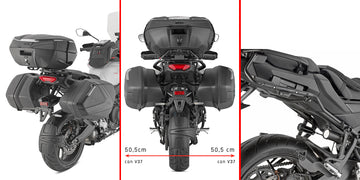 Yamaha Tracer 9 / Tracer 9 GT / Tracer 9 GT+ [GIVI] - Porta-malas lateral para malas MONOKEY TECH 3