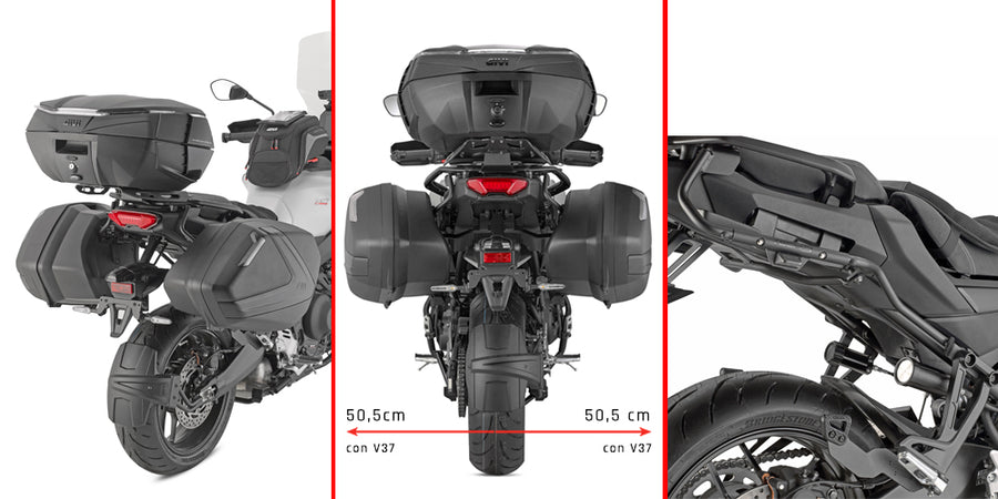 Yamaha Tracer 9 / Tracer 9 GT / Tracer 9 GT+ [GIVI] - Porta-malas lateral para malas MONOKEY TECH 3
