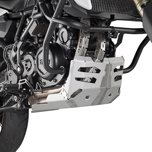 BMW F 700 GS [GIVI] - Protetor de motor em alumínio acetinado e anodizado compatível com TN690