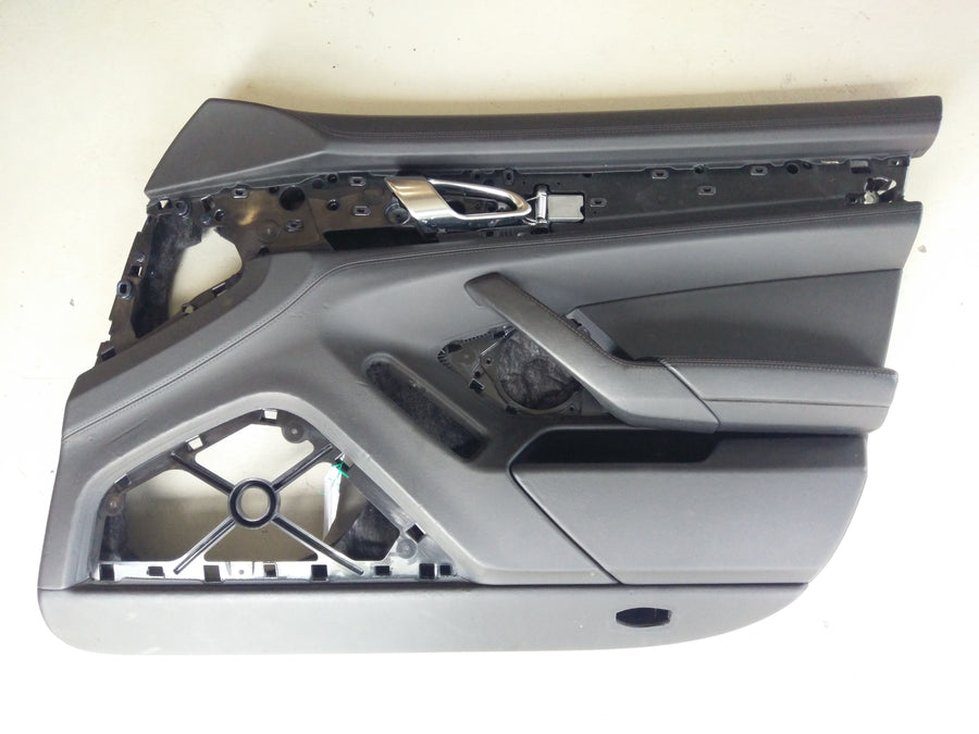 Porsche Panamera Turbo [2010] - Porta de papelão revestimento da porta da porta da frente e traseira direita e esquerda preta