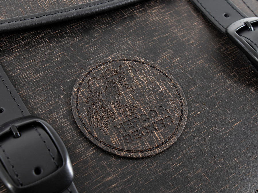 Hepco & Becker [Hepco & Becker] - Conjunto de bolsa de couro resistente