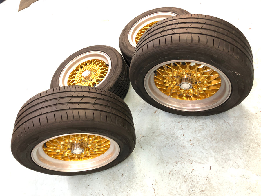 BMW M 535i E28 [1986] - RAD Set BBS 7J16 e 8J16 Hartge