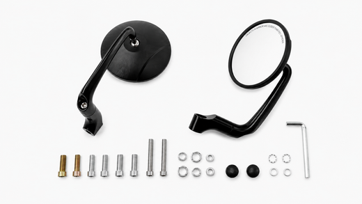 Espelhos finais do guiador 2 peças [E-mark] - Husqvarna TE WRE 1250 250 350 410 450 510 610
