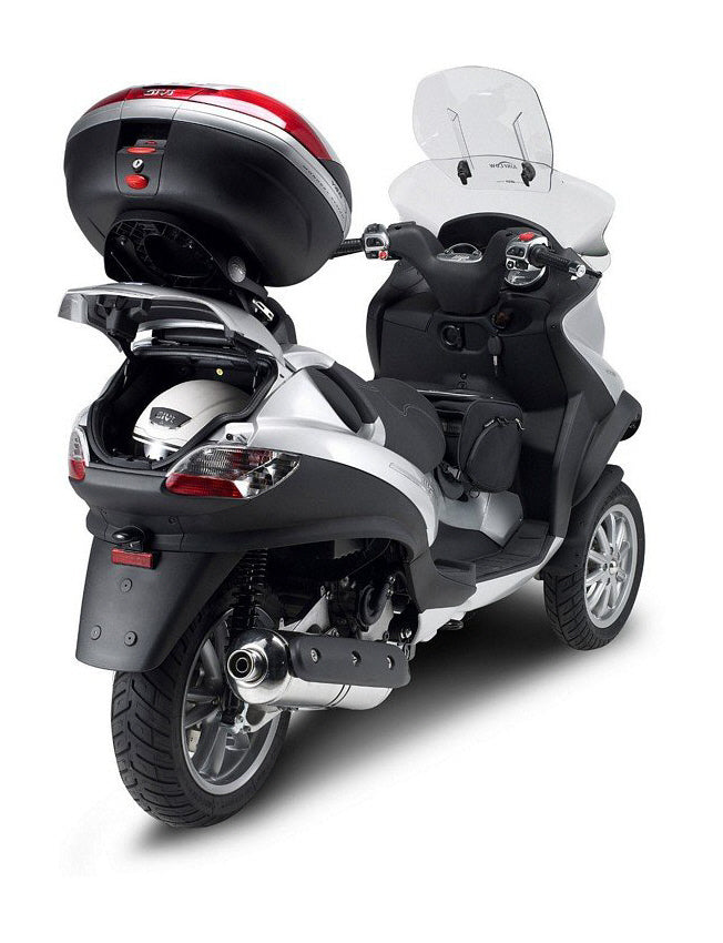 Piaggio MP3 250 [2006-2011] – porta malas para Monolock, com placa