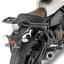 Yamaha XSR 700 [GIVI] - Porta-malas para malas MONOKEY® ou MONOLOCK® preto para malas MONOKEY® use o
