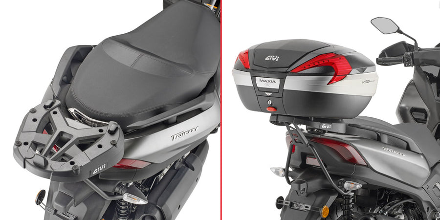 Yamaha Tricity 300 [GIVI] - Suporte superior para malas MONOKEY® ou MONOLOCK® para montagem com placa MONOKEY® M5