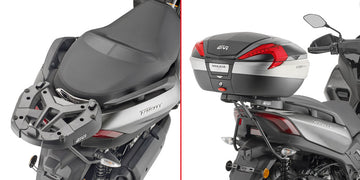 Yamaha X-MAX 125 [GIVI] - Suporte superior para baús MONOKEY® ou MONOLOCK® para montagem com placa MONOKEY® M5