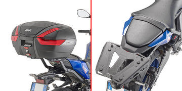 Yamaha MT 09 [GIVI] - Suporte superior para baús MONOKEY® ou MONOLOCK® para montagem com placa MONOKEY® M5