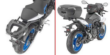 Suzuki GSX 8S [GIVI] - Porta-malas para malas MONOLOCK® a serem montadas com a placa MONOLOCK® M5M e M6M ou o