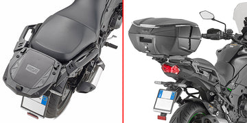 Kawasaki Versys 1000 [GIVI] - Porta-malas para malas MONOKEY® com placa MONOKEY®