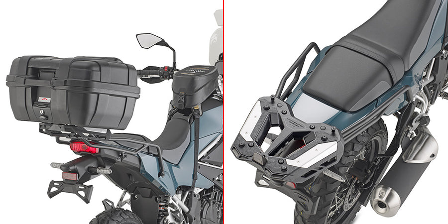 Kawasaki KLE 500 / KLE 500 SE [GIVI] - Suporte superior para malas MONOKEY® ou MONOLOCK® a serem montadas com o MONOKEY®