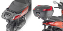 Piaggio Beverly 300-310-400 HPE [GIVI] - Porta-malas para malas MONOLOCK® use o fornecido na mala