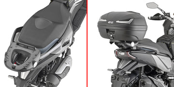SYM ADX 300 [GIVI] - Suporte superior para baús MONOKEY® ou MONOLOCK® para montagem com placa MONOKEY® M5
