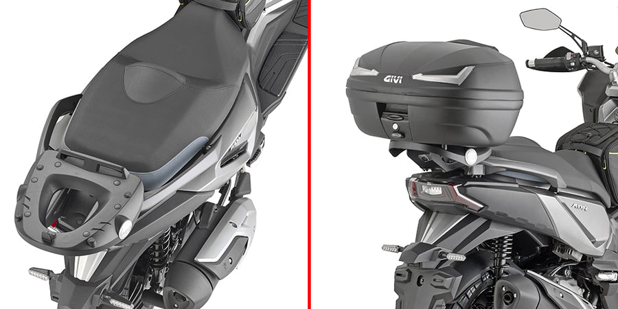 SYM ADX 300 [GIVI] - Suporte superior para baús MONOKEY® ou MONOLOCK® para montagem com placa MONOKEY® M5