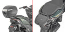 Zontes X 125 [GIVI] - Porta-topcase para baús MONOLOCK®, utilize a placa MONOLOCK® incluída no baú