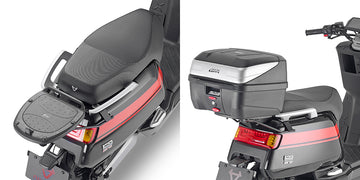 Niu NQI [GIVI] - Porta-topcase para baús MONOLOCK®, utilize a placa MONOLOCK® incluída no baú