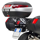BMW K 1200 R (05 > 08) / K 1300 R [GIVI] - Suporte em alumínio anodizado para malas MONOKEY® compatíveis com originais