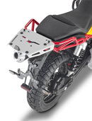 Moto Guzzi V85 TT [2019-2023] - Suporte de alumínio para caixa Monokey, anodizado, max
