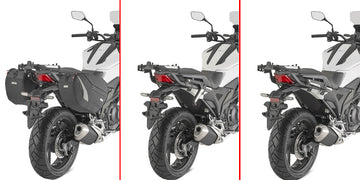Honda NC 750 X [GIVI] - Par de suportes furtivos retráteis específicos em tecnopolímero reforçado com fibra de vidro