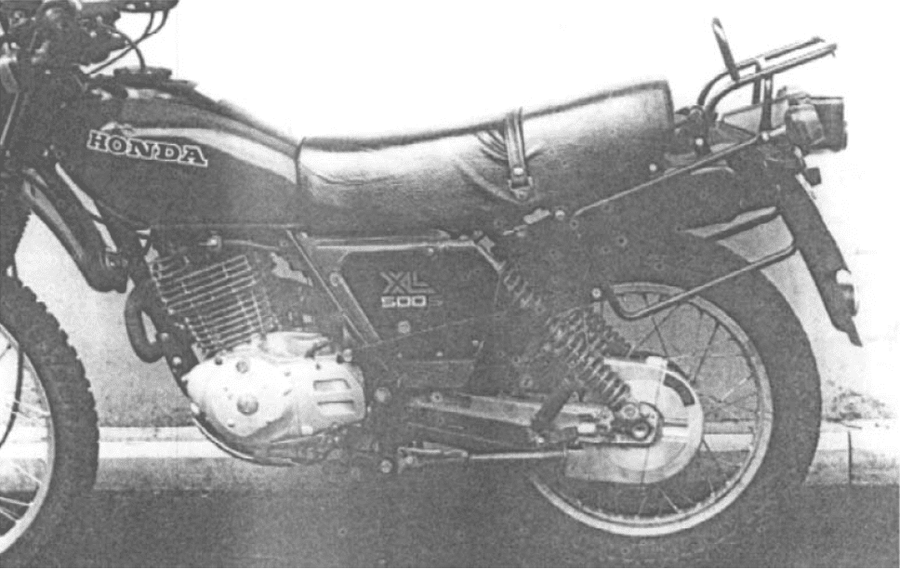 Honda XL 500 S [1979-1981]-Complete Beam