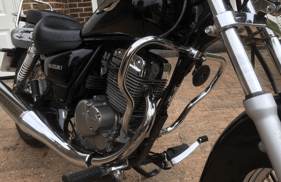 Suzuki GZ 125 Marauder [1998-2004] - Protetor de motor cromado