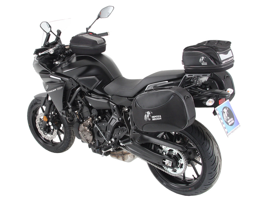 Rack traseiro Hepco & Becker Smartrack para Yamaha Tracer 700 (2016-2020) - incluído no conjunto completo
