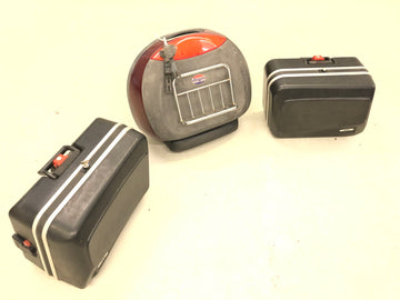 HONDA GL 500 Silversching PC02 - Caixa superior da mala de mala com suporte com suporte