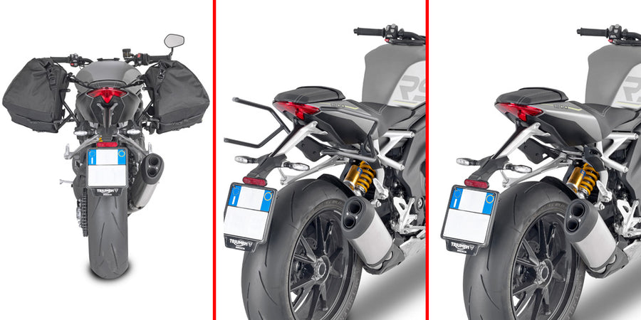 Triumph Speed ​​​​Triple 1200 RS [GIVI] - Espaçador para REMOVE-X removível para alforjes