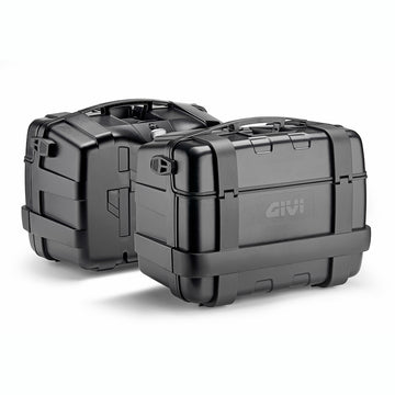 Trekker Lite 46, Monokey Koffer, 46 Liter – mit Kunststoff Cover schwarz, max. Zuladung 10 kg