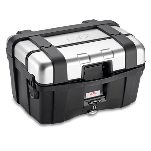 Trekker 46 - Monokey Koffer schwarz mit Alu Cover – Max Zuladung 10 kg