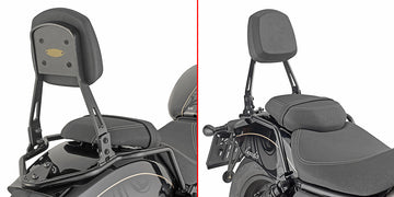Benda Chinchilla 500 [GIVI] - Sissy bar sem alças