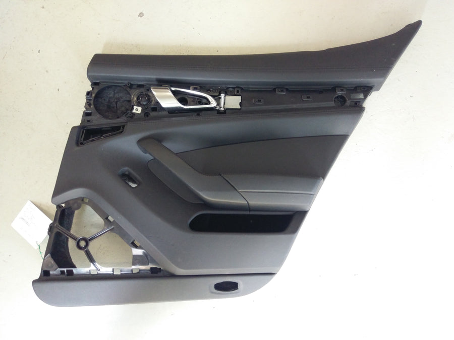 Porsche Panamera Turbo [2010] - Porta de papelão revestimento da porta da porta da frente e traseira direita e esquerda preta