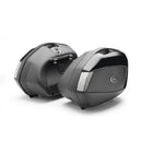 V35 - Conjunto de malas laterais Monokey® SIDE Tech – com tampa preta uni / Máx. carregar 10 kg