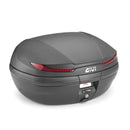 Top case V45 Arena Monokey® preto – com refletores vermelhos / Máx. carregar 10 kg