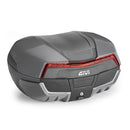 Top case V58 Maxia 5 Monokey, preto - com refletor vermelho