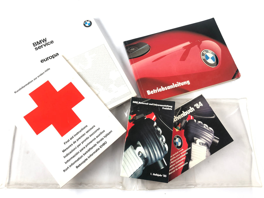 BMW K 100 [1984] - Instruções de operação